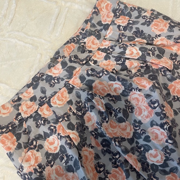Mini skirt - floral print - Mohito - Picture 3 of 5